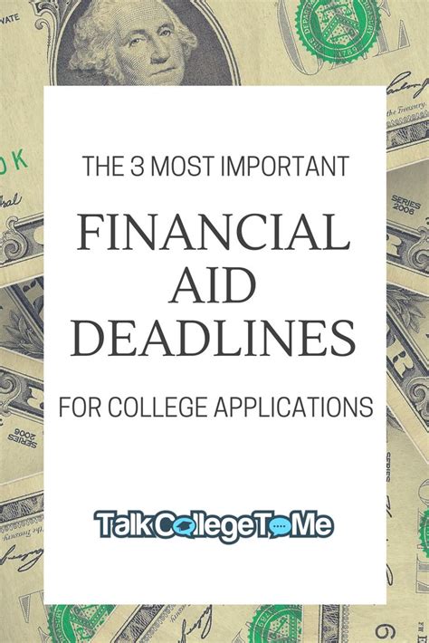 colorado college financial aid deadlines